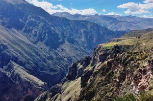 Peisaj din Canionul Colca din Peru